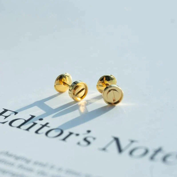 LOVE EARRINGS GOLD 7.2MM