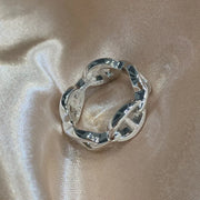 ENCHAINEE RING SILVER