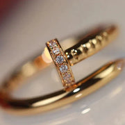 JUSTE RING 2.65MM GOLD DIAMOND