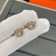 ECHAPPEE MINI DIAMOND STUD EARRINGS