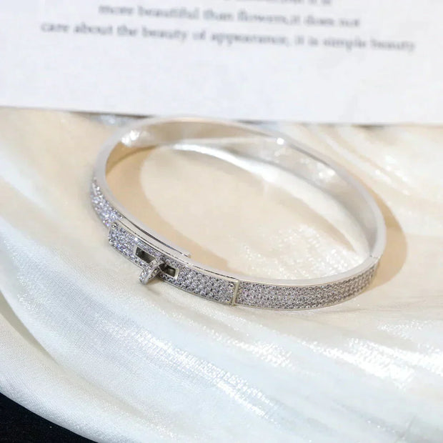 KELLY BRACELET DIAMOND PAVED