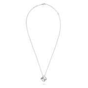 CLOVER NECKLACE SILVER