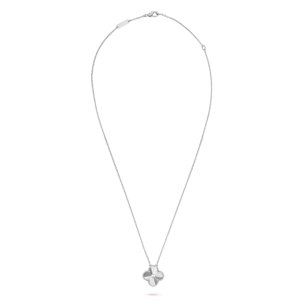 CLOVER NECKLACE SILVER