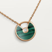 AMULETTE MALACHITE NECKLACE