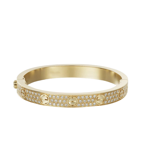 LOVE BRACELET 6.1MM DIAMOND-PAVED