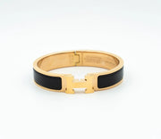 H BLACK BRACELET