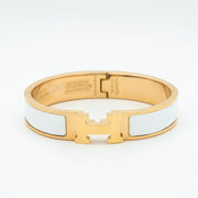 H WHITE BRACELET Pink gold/Gold/Silver