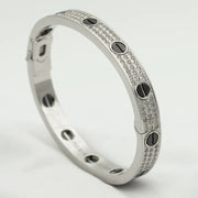 LOVE BRACELET 6.1MM DIAMOND-PAVED CERAMIC