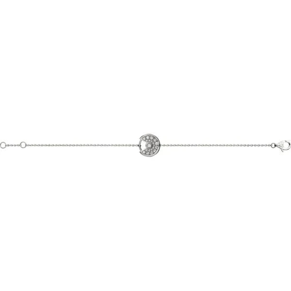 AMULETTE DIAMOND SILVER BRACELET