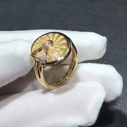 AMULETTE YELLOW RING GOLD DIAMOND