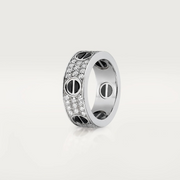 LOVE RING 5.5MM DIAMONDS PAVED