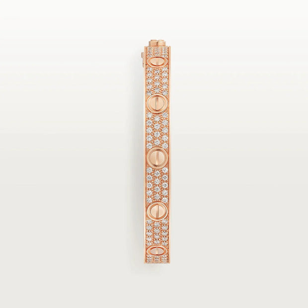 LOVE BRACELET 6.1MM DIAMOND-PAVED