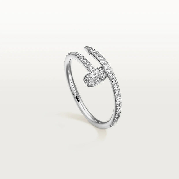 JUSTE RING 1.8MM SILVER DIAMONDS