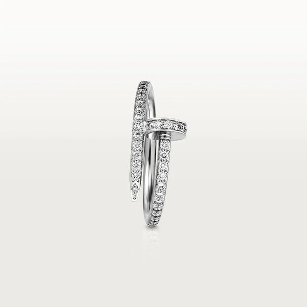 JUSTE RING 1.8MM SILVER DIAMONDS