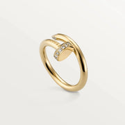 JUSTE RING 2.65MM GOLD DIAMOND