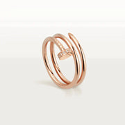 JUSTE RING 1.8MM PINK GOLD DOUBLE ROW